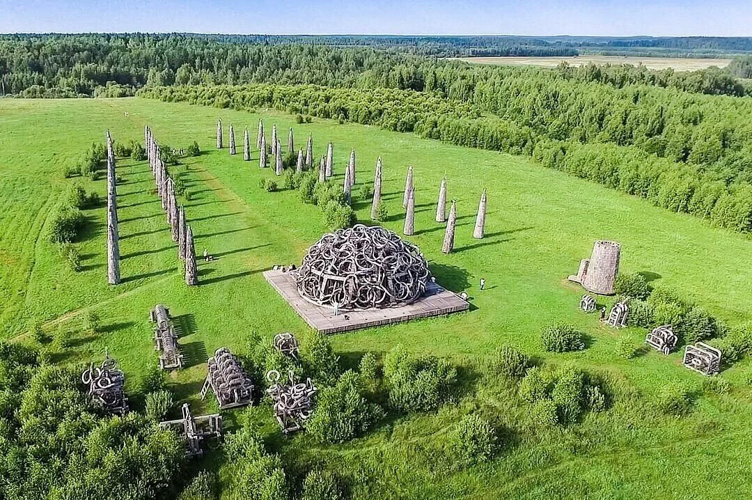 Фото Арт-парк Никола-Ленивец Калужская область - развлечение в Москве | Досугатор